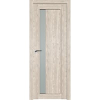 Межкомнатная дверь ProfilDoors 2.71XN L 80x200 (каштан светлый/стекло матовое)