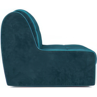 Кресло-кровать Мебель-АРС Барон №2 (бархат, сине-зеленый Star Velvet 43 Black Green) в Солигорске