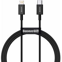 Кабель Baseus USB Type-C - Lightning CATLYS-A01 (1 м, черный) в Гомеле