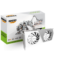 Видеокарта Inno3D GeForce RTX 4060 Ti 16GB Twin X2 OC White N406T2-16D6X-178055W