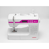 Электромеханическая швейная машина Janete 2600A (розовый)