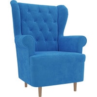 Интерьерное кресло Mebelico Торин Люкс 272 108498 (велюр, голубой)
