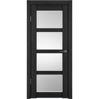 Межкомнатная дверь IstokDoors Горизонталь-12 ДЧ 90x200 (венге мелинга/светлое стекло)