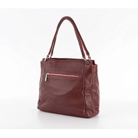 Женская сумка Poshete 892-H8209H-BRD (бордовый)