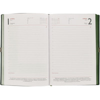 Ежедневник Escalada Тиволи глосс 63781 (176 л, зеленый) в Пинске