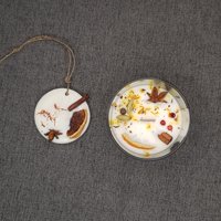 Подарочный набор Ptuska Глинтвейн -соевая аромасвеча флорентийское саше
