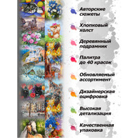 Картина по номерам Белоснежка Санкт-Петербург. Летний сад 453-ART