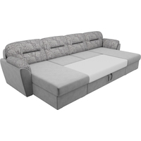 П-образный диван Лига диванов Бостон 100555 (серый)