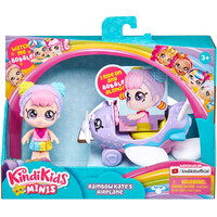 Кукла Kindi Kids Рэйнбоу Кейт с самолетом 39760
