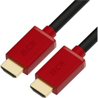 Кабель Greenconnect Russia GCR-HM451-3.0m HDMI - HDMI (3 м, красный\черный)