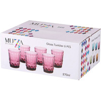 Набор стаканов для воды и напитков Lefard Muza Color Серпентина 781-212