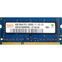 Оперативная память Hynix SO-DIMM PC3-8500 4 Гб (HMT351S6BFR8C-G7)