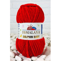 Пряжа для вязания Himalaya Dolphin Baby 80318 (красный)