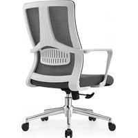 Кресло SitUp Cube white chrome (сетка grey/grey)