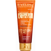 Крем-автозагар Eveline Cosmetics Summer Gold мгновенный для смуглой кожи 3 в 1 100 мл
