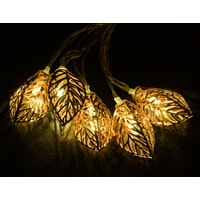 Новогодняя гирлянда ArtStyle Золотые листья CL-N214WW