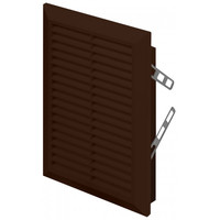 Вентиляционная решетка Awenta Classic T26BR 17x24 (коричневый)