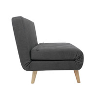Кресло-кровать DiArt Элли 80 104185 (Antonio grafit/бук) в Орше