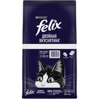 Сухой корм для кошек Felix Двойная вкуснятина с птицей 10 кг