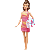 Кукла Barbie Doll & Bathroom Playset DVX53
