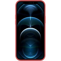 Чехол для телефона Deppa Gel Color для Apple iPhone 12/12 Pro (красный)