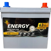 Автомобильный аккумулятор Energy Premium EFB R+ (63 А·ч)