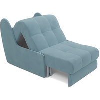 Кресло-кровать Мебель-АРС Барон №2 (велюр, голубой Luna 089) в Витебске