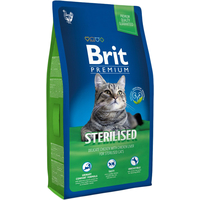 Сухой корм для кошек Brit Premium Cat Sterilised 8 кг