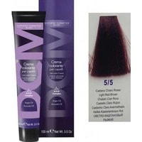 Крем-краска для волос DCM HOP Complex 5/5 светло-каштановый рыжий