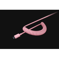 Набор аксессуаров Razer PBT Keycap + Coiled Cable Upgrade Set Quartz Pink