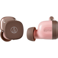 Наушники Audio-Technica ATH-SQ1TW (коричневый/розовый)