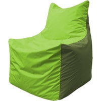 Кресло-мешок Flagman Фокс Ф2.1-164 (салатовый/оливковый)