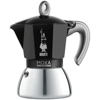 Гейзерная кофеварка Bialetti Moka Induction 2021 (2 порции, черный) в Могилеве