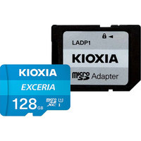 Карта памяти Kioxia Exceria microSDXC LMEX1L128GG2 128GB (с адаптером)