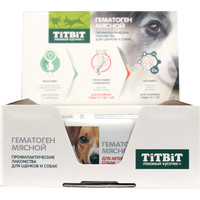 Лакомство для собак TiTBiT Гематоген мясной для активных собак 35 г