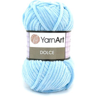 Пряжа для вязания Yarnart Dolce 100% микрополиэстер 749 100 г (120 м, светло-голубой)