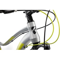 Велосипед Aspect Oasis р.18 2020 (серый/зеленый)