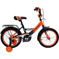 Детский велосипед Heam Classic 12 (черный/оранжевый)