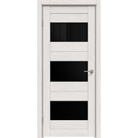 Межкомнатная дверь Triadoors Luxury 570 ПО 60x190 (лиственница белая/лакобель черный)