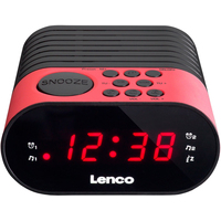 Настольные часы Lenco CR-07 (розовый)