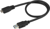 USB Type-A - microUSB Type-B MK30-AM-1.5 (1.5 м, черный)