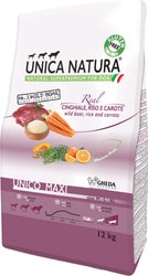 Unico Maxi с диким кабаном, рисом и морковью 12 кг