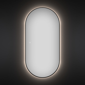 Зеркало с фоновой LED-подсветкой 7 Rays' Spectrum 172201560, 60 х 120 см (с сенсором и регулировкой яркости освещения)