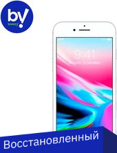 iPhone 8 128GB Восстановленный by Breezy, грейд A+ (серебристый)