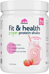 Fit & Health Vegan Protein Shake (500 г, клубничный коктейль)
