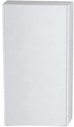 Шкаф-полупенал Астера 34 1A195503AS01L (левый, белый)