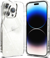 Air iPhone 14 Pro Glitter Clear