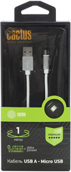 USB Type-C - microUSB CS-USB.A.USB.MIICRO-1 (1 м, белый)