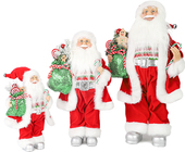 Дед Мороз в красной шубке с подарками и конфетой MT-21860-30