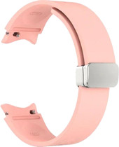 Flex Buckle силиконовый для Samsung Galaxy Watch4/5/6 (20 мм, светло-розовый)